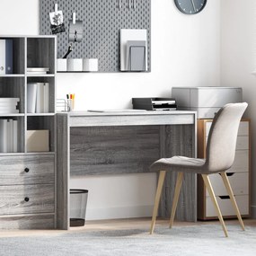 Íróasztal Szürke sonoma MDF, Furnér 100 x 50 x 76 cm Tartós