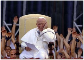 Poszterek 70x50 II. János Pál pápa