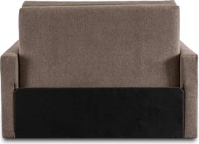 Kétszemélyes ágyazható kanapé bézs színben MILAN 2