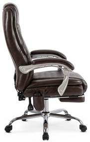 GIORGIO forgó masszázsfotel, barna