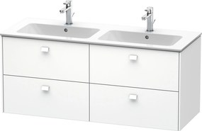 Duravit Brioso szekrény 129x47.9x55.3 cm Függesztett, mosdó alatti fehér BR410601818