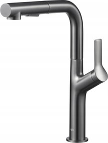 Kfa Álló Konyhai Csaptelep Duero Design, Gun Metal Grey Pvd