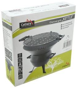 Cattara 13023 faszéngrill üst, 48 x 37 x 36 cm