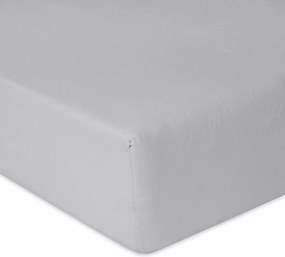 Matex Bamboo vízálló lepedő világosszürke, 80 x 160 cm