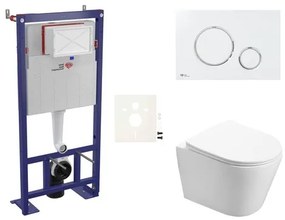 Fali WC szett SAT előtétfalas szereléshez + SAT Infinitio WC SIKOSSIN70
