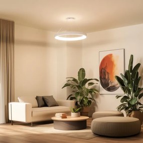 Brilagi - dimmelhető LED csillár FALCON II LED/108W/230V 3000–6500K Ø 80 cm fehér + távirányító