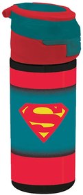 Superman Red műanyag szívószálas kulacs 532 ml