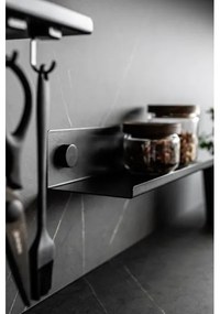 WENKO 71147800 - Polc JET 25x7,5 cm fekete