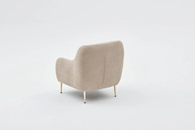Fotel Simeon (bézs + arany). 1073296