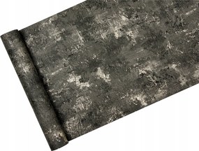 Mosható tapéta Dekoratív fekete rusztikus Vakolat