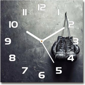 Üveg falióra szögletes Boxkesztyű 30x30