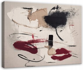 Vászonkép Absztrakt Art Deco Szürke Nappali Hálószoba 120x80