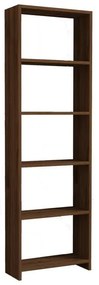 könyvespolc New - Walnut