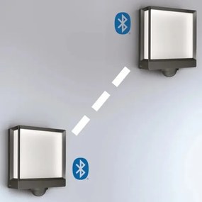 Steinel 085247 - LED Kültéri fali lámpa érzékelővel L40SC LED/12,9W/230V