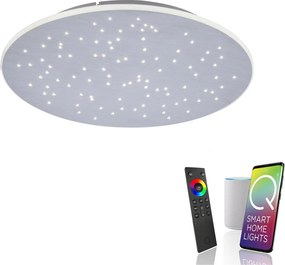 Paul Neuhaus modern mennyezeti lámpa q-nightsky eloxált alumínium pln8037-95