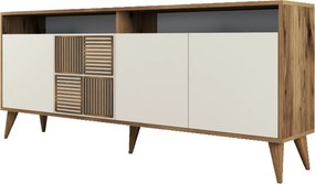 Milan - Walnut, Cream