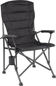 Leziter XL karfás horgász szék pohártartóval fekete