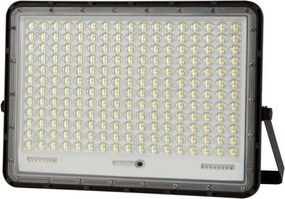 LED Kültéri napelemes reflektor LED/30W/3,2V 4000K fekete + + távirányító