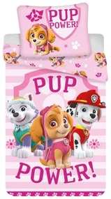 Disney Paw Patrol ágynemű rózsaszín 140x200cm+90x70cm Setino