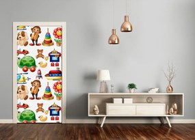 Ajtómatrica Játékok 75x205 cm