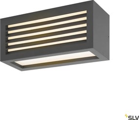 SLV 1002035 BOKSZ Modern Kültéri Fali Lámpa Antracit LED IP54