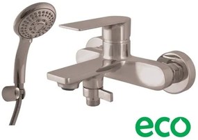 Kád csaptelep RAV SLEZÁK Nil zuhanyszettel együtt 150 mm fémes szürke NL154.5/1MGL
