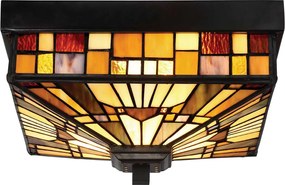 Quoizel INGLENOOK QZ-INGLENOOK-F Süllyesztett mennyezeti lámpa 2x60W/E27 IP44