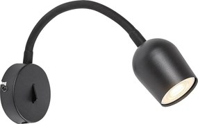 Rabalux 73113 - LIANET fali spotlámpa 1xGU10/15W/230V fekete
