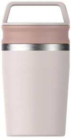 Világos rózsaszín rozsdamentes acél termobögre 230 ml Café-To-Go Travel Mug Rose Quartz – Stanley