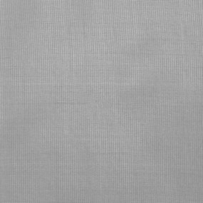2 db világosszürke fátyolfüggönyök rojtokkal 140x140 cm