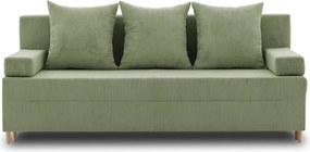 Fireze kanapé, kordbársony, zöld