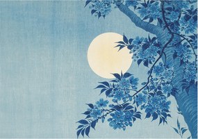 Divatos Flizelin Fali Tapéta Furnér Virágos Hold 312x219 Ragasztó