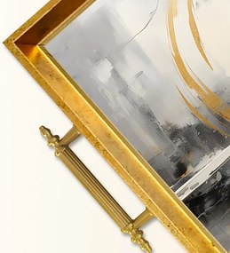 Üveg tálca, 38×24 cm – TPEA9830
