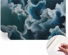 Dekoratív öntapadós fotótapéta Hálószobába Tengeri hullámok 416x254 cm