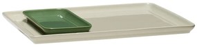 Kerámia dekoratív tálca szett 2 db-os 26x35 cm Amare – Hübsch
