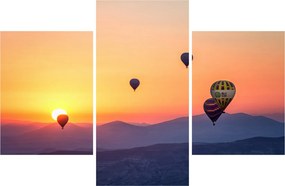 Hőlégballon képe (90x60 cm)