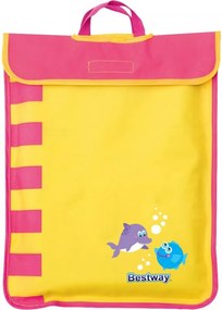 Bestway Nyolcszögletű gyerek medence pancsoló sárga 99 x 99 x 20 cm