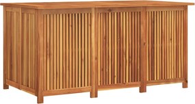 vidaXL tömör akácfa kerti tárolóláda 150x80x75 cm