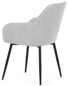 Szürke Sima Szövet Étkezőszék. DCL-221 SIL2