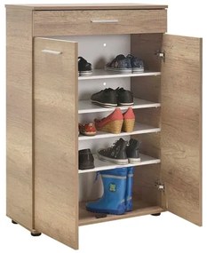 Cipősszekrény 108x73 cm barna