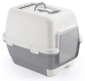 STEFANPLAST WC/WC macskáknak kihúzható aljú, fedett WC/WC-vel