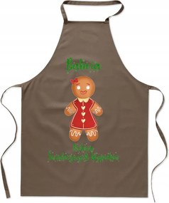 Karácsonyi konyhai kötény Nagymama a karácsonyi sütemények királynője