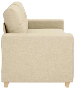 krém szövet loveseat kanapé 140 cm