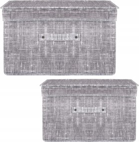 Rendező Készlet Doboz Tároló Doboz Zárható Fedéllel Az Apróságok Számára x2