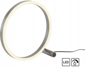 A Leuchten Direkt egy Just Light Led asztali lámpa alumíniumból, kerek, 30 cm átmérőjű, akár