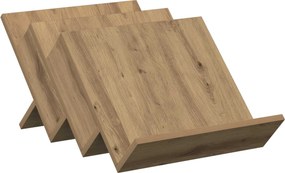 vidaXL Magazin állvány Artisan tölgy 53 x 40 x 28.5 cm Faanyag