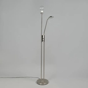 Modern acél állólámpa fényerőszabályzóval - Luxor