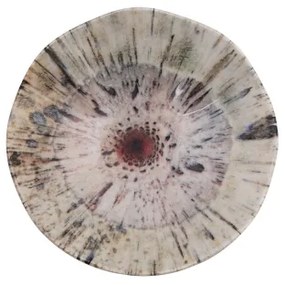 24 darabos színes porcelán étkészlet