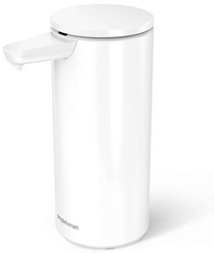 Fehér automata fém szappanadagoló 414 ml – simplehuman