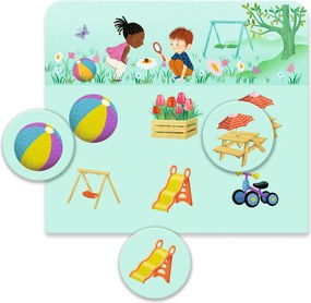 Társasjáték - Házban és ház körül - Loto The house